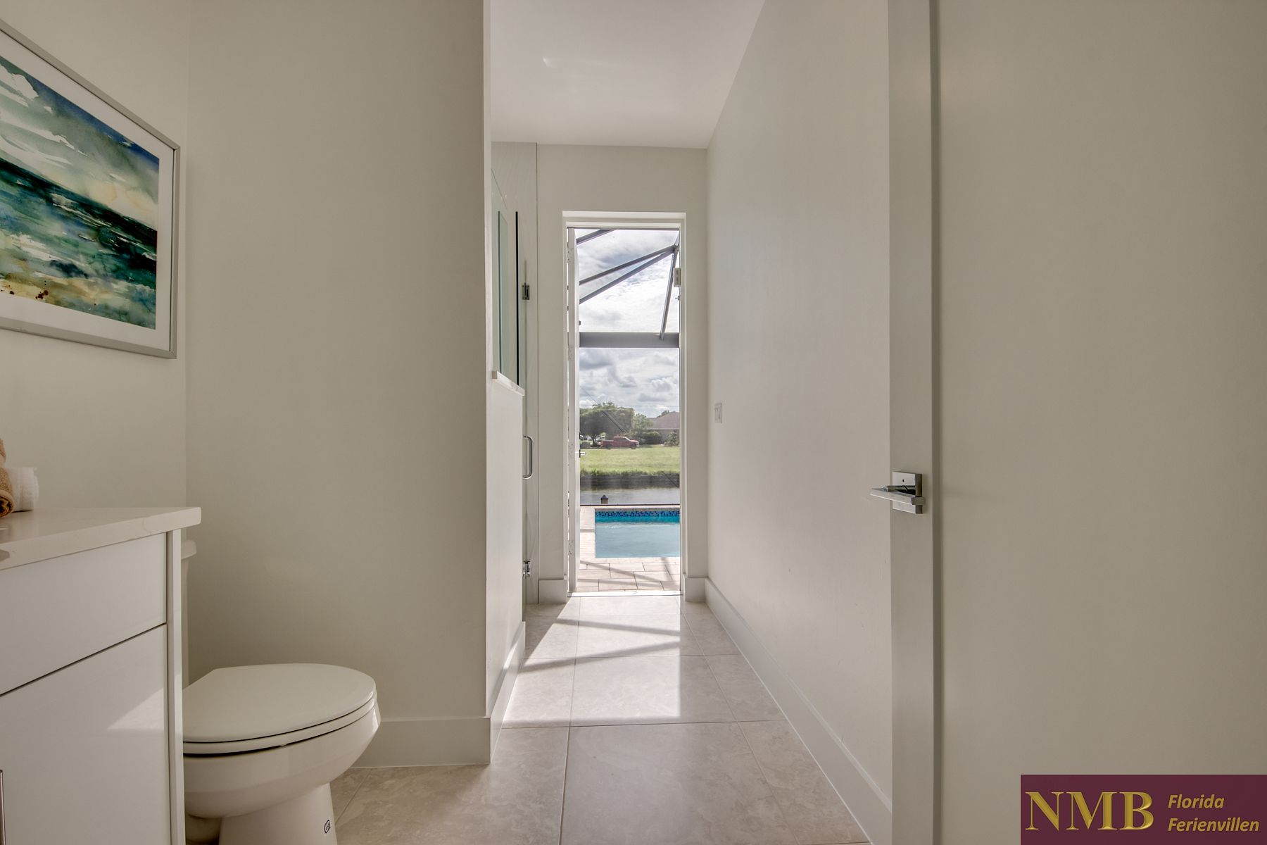 Pelican Bay 35 Guest Pool Bathroom