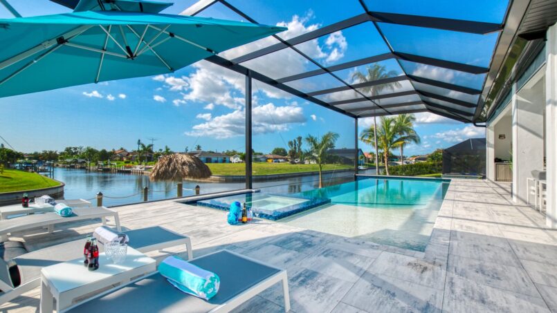 villa sunset beach ferienhaus cape coral 01