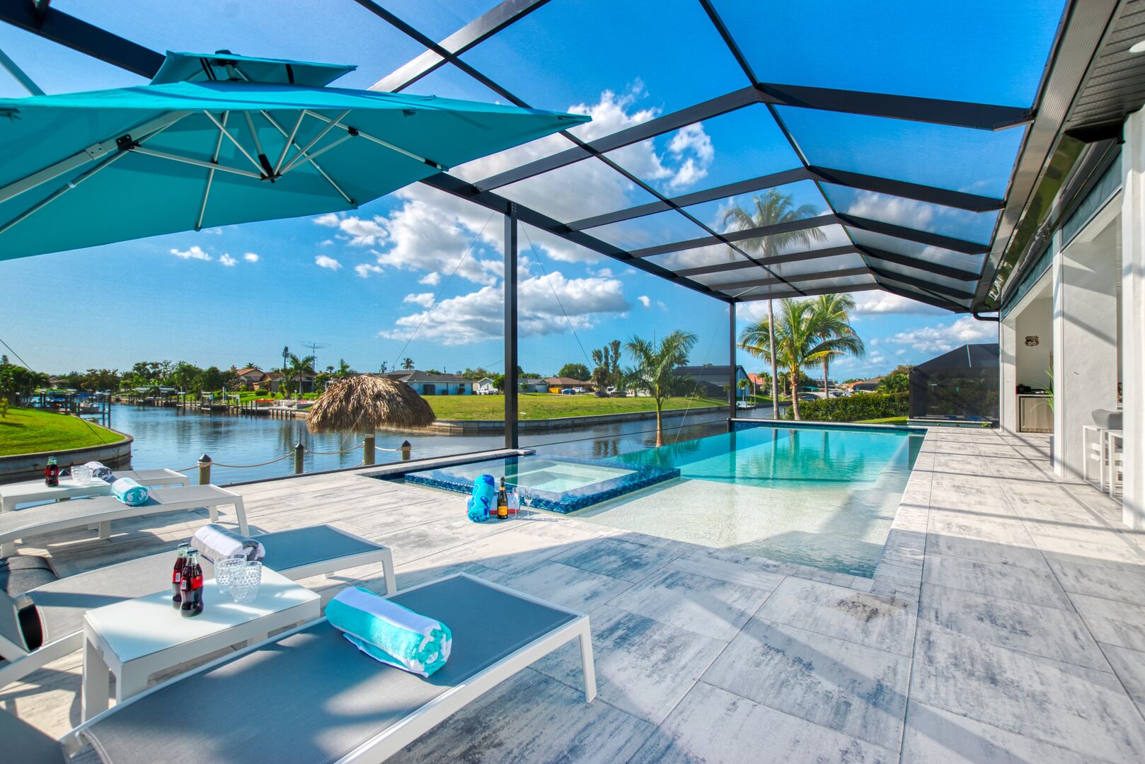 villa sunset beach ferienhaus cape coral 01