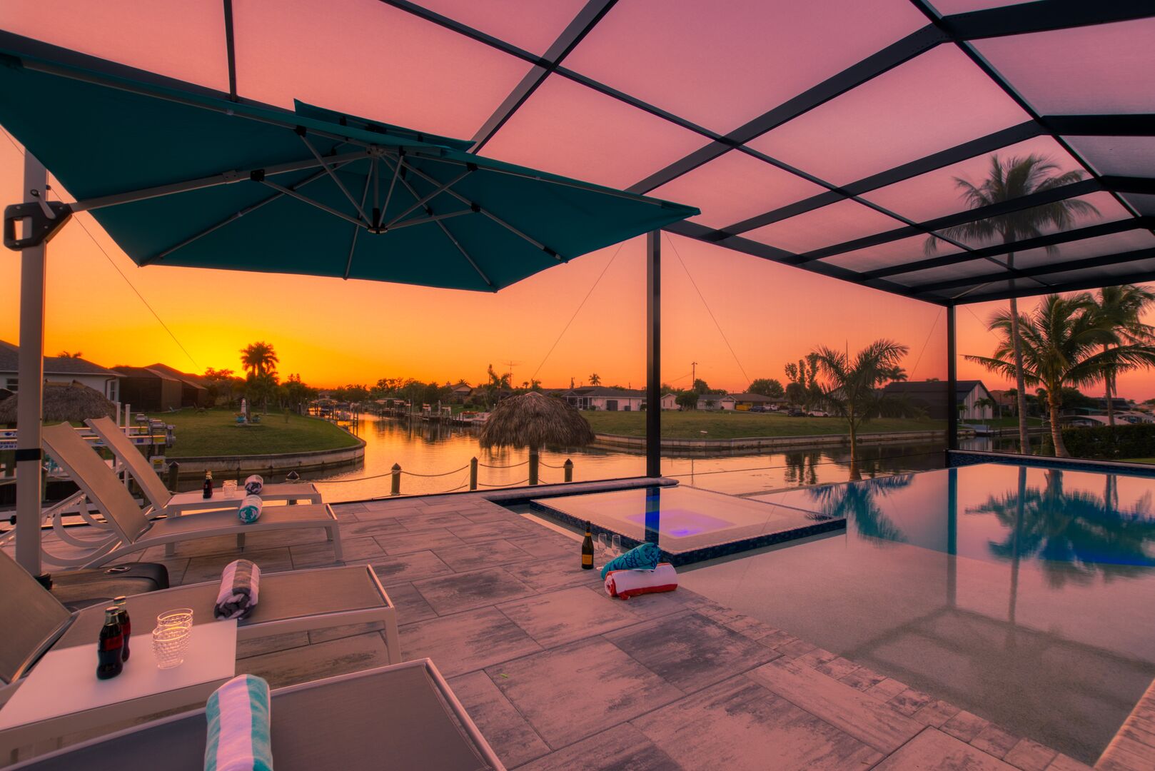 villa sunset beach ferienhaus cape coral 41