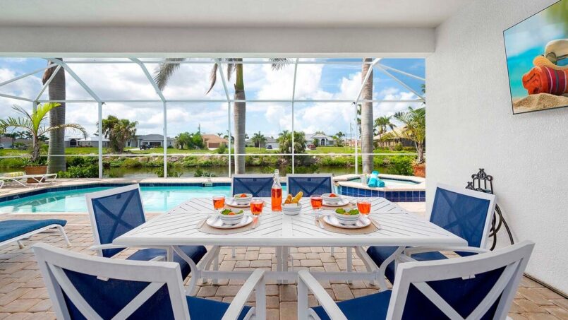villa waterfront ferienhaus cape coral 23 (1)