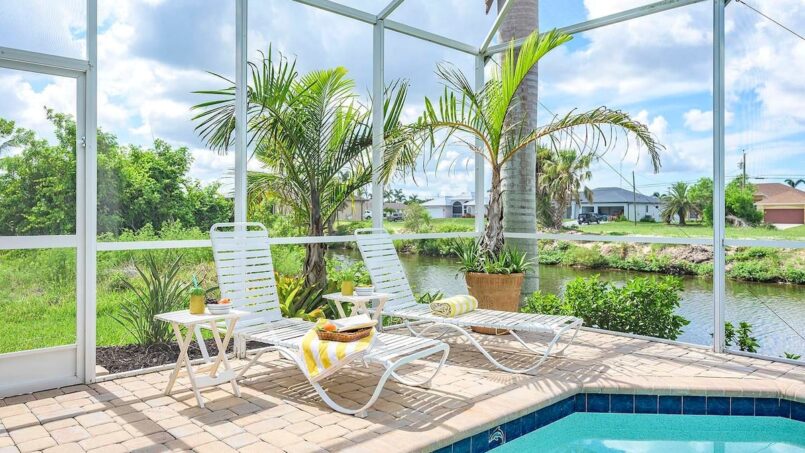 villa waterfront ferienhaus cape coral 27 (1)