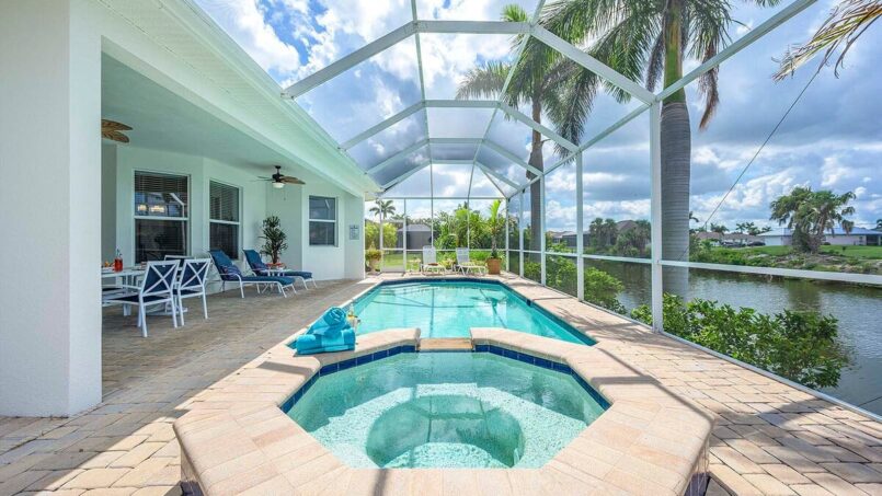 villa waterfront ferienhaus cape coral 28 (1)